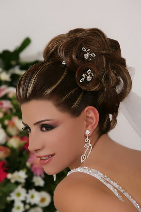coiffure mariage arabe