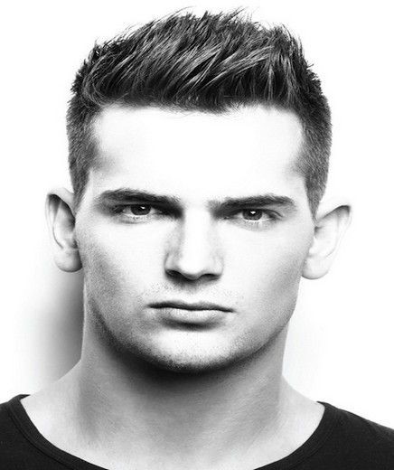 Cheveux court homme coupe