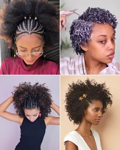 Coiffure afro femme 2024