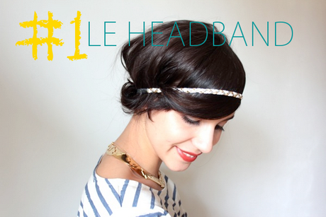 Headband cheveux courts