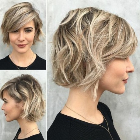 Coupe courte blonde 2017
