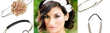Coiffure mariage cheveux courts 2016