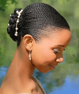Model de coiffure femme africaine