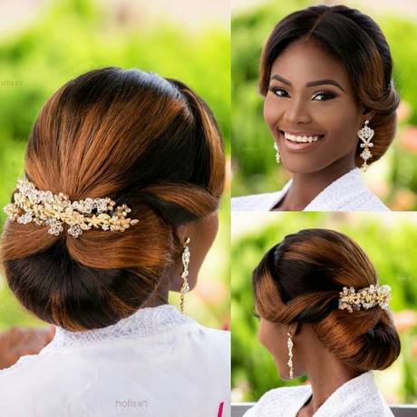 Coiffure pour mariage africain