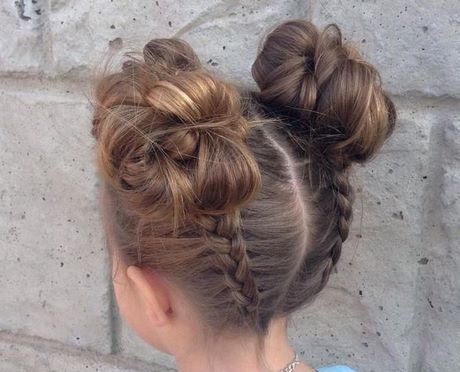 Coiffure fille simple
