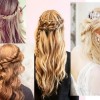 Idée coiffure mariage cheveux long