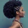 Coiffure pour cheveux afro