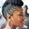 Afro tresses coiffure