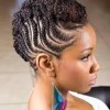 Coiffure tresse cheveux afro