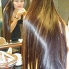 Coiffure cheveux très long