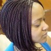 Tresses afro cheveux courts